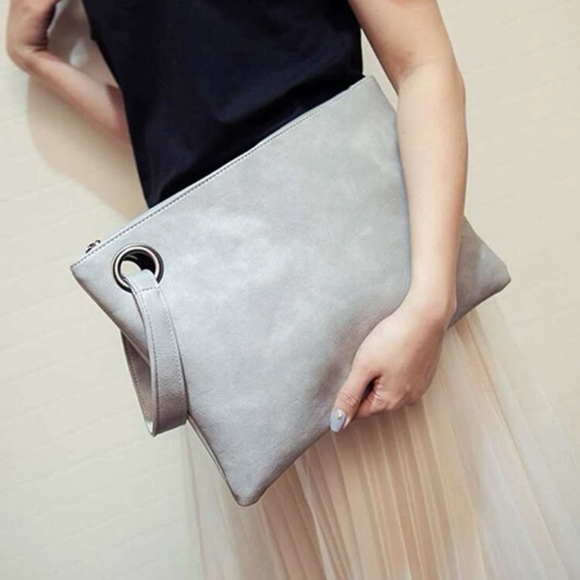 PU Large Clutch Purse - Picture 4 of 6